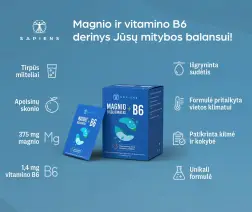 Magnio bisglicinatas + B6