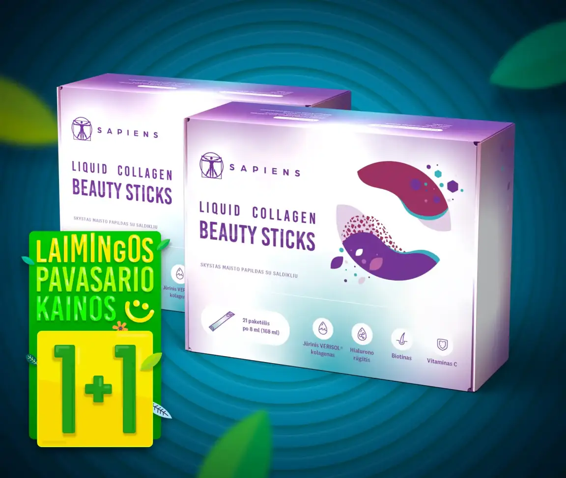 Liquid Collagen Beauty Sticks 1+1