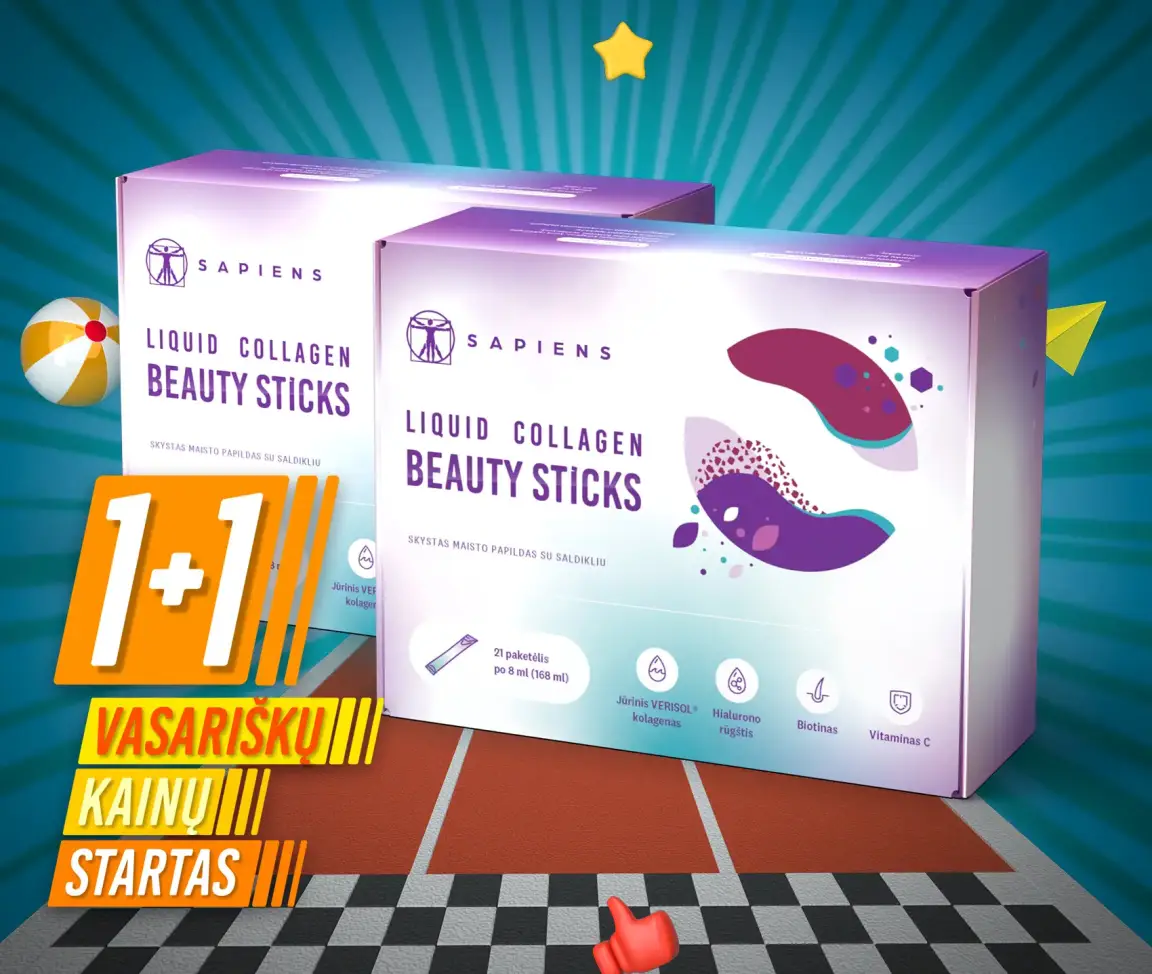 Liquid Collagen Beauty Sticks 1+1