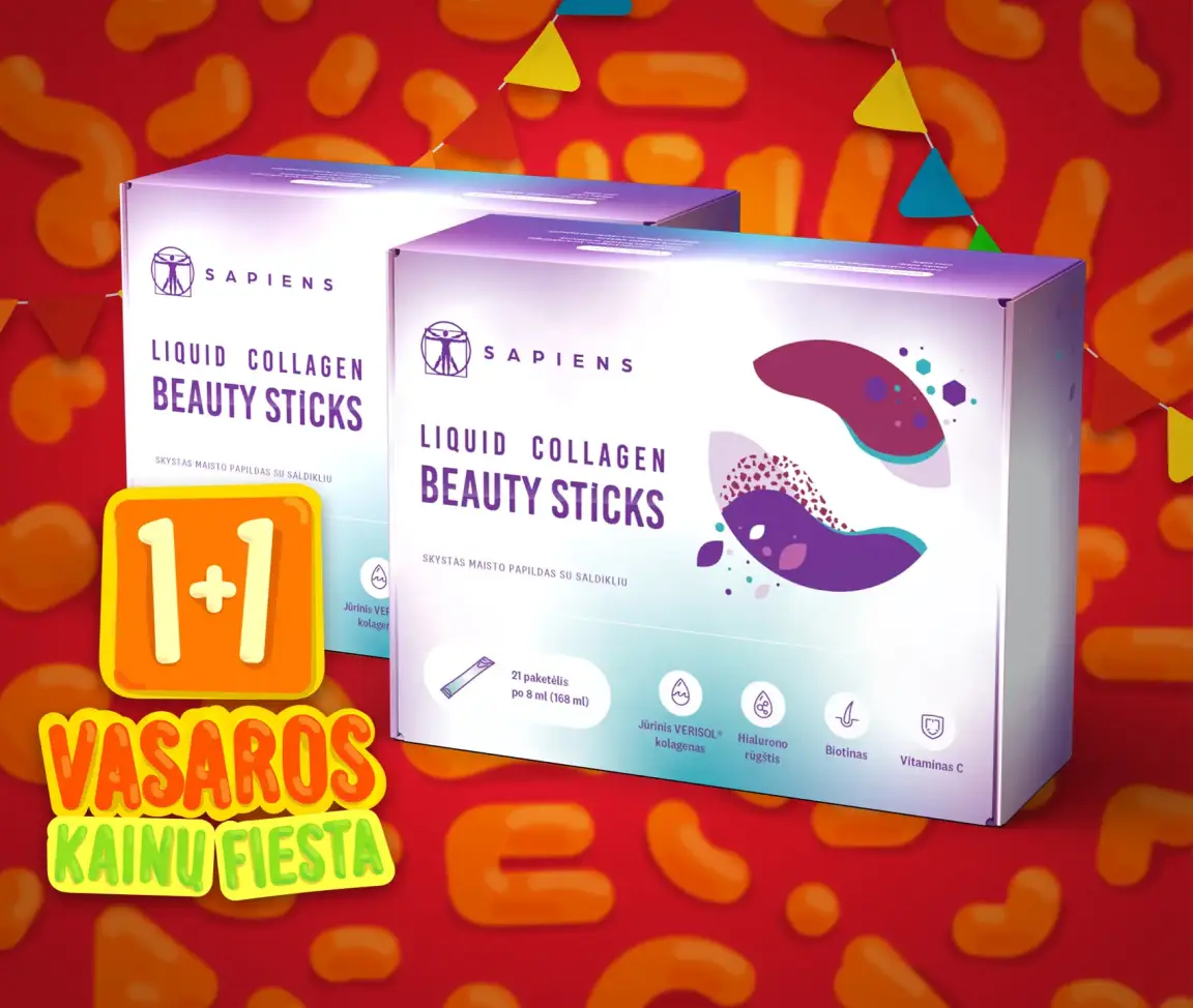 Liquid Collagen Beauty Sticks 1+1