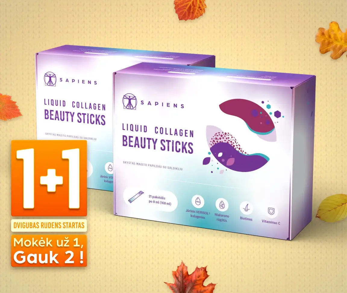 Liquid Collagen Beauty Sticks 1+1