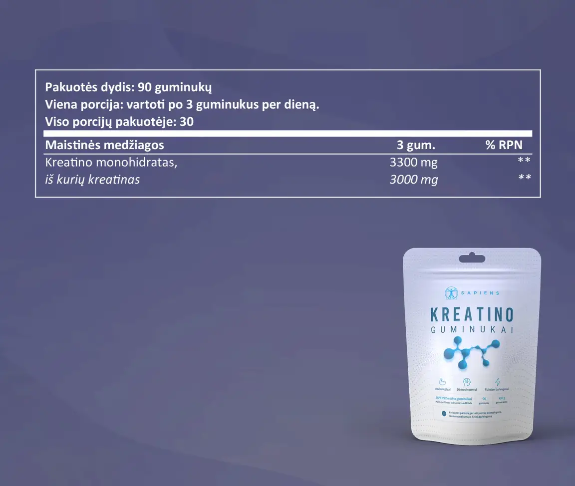 Kreatino guminukai