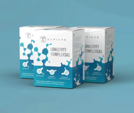 Longevity komplekso x 3 rinkinys