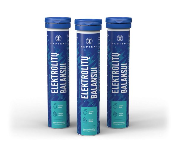 Elektrolitų balansui x 3 Rinkinys