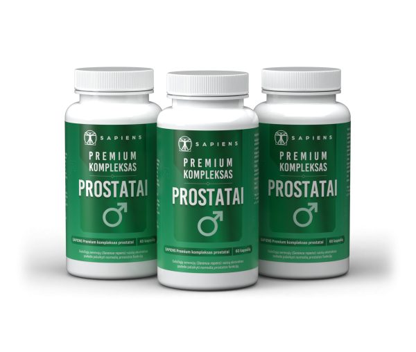 Premium komplekso prostatai x 3 rinkinys