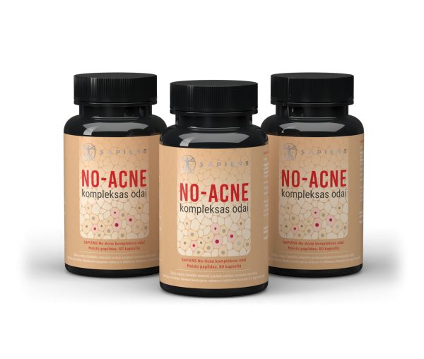 No-Acne komplekso odai x 3 rinkinys