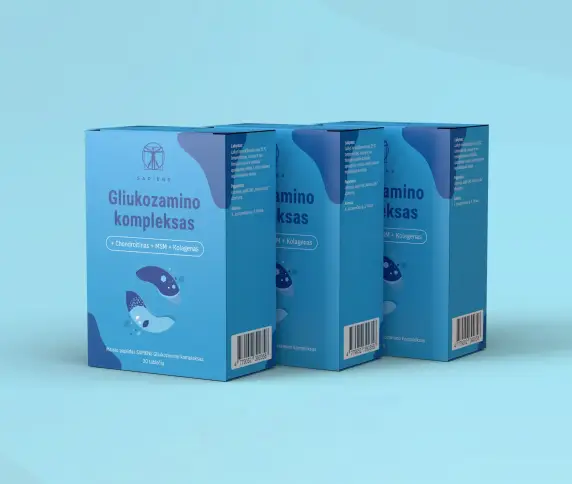 Gliukozamino komplekso x 3 rinkinys
