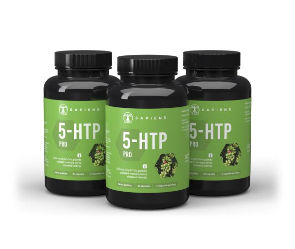5-HTP PRO x 3 rinkinys