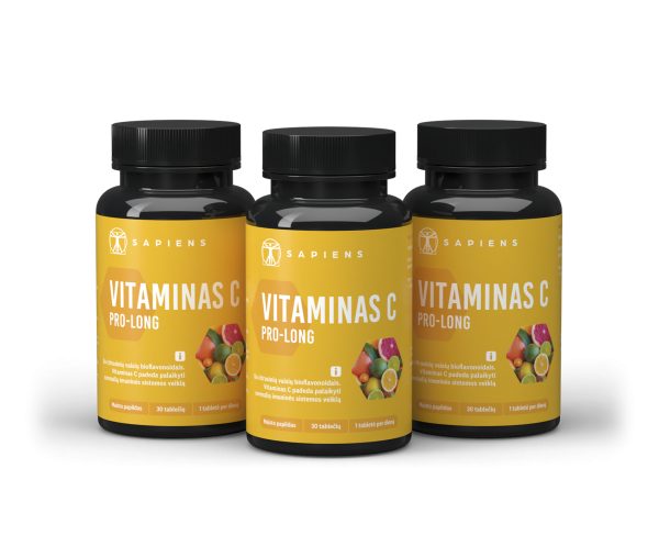 Vitamino C PRO-LONG x 3 rinkinys