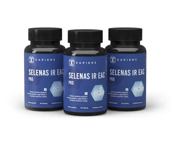 Seleno ir EAC PRO x 3 rinkinys