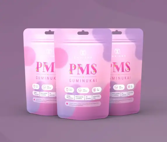 PMS guminukų x 3 rinkinys