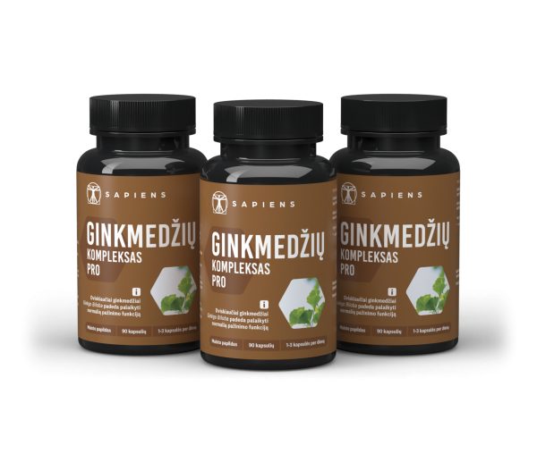 Ginkmedžių komplekso PRO x 3 rinkinys