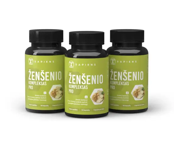 Ženšenio PRO x 3 rinkinys