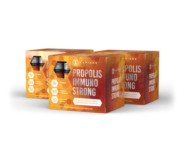 Propolio Immuno Strong x 3 rinkinys